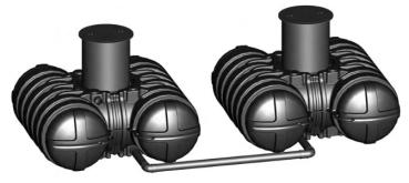 Twinbloc Retentions Zisterne 3500 bis 10000 Liter